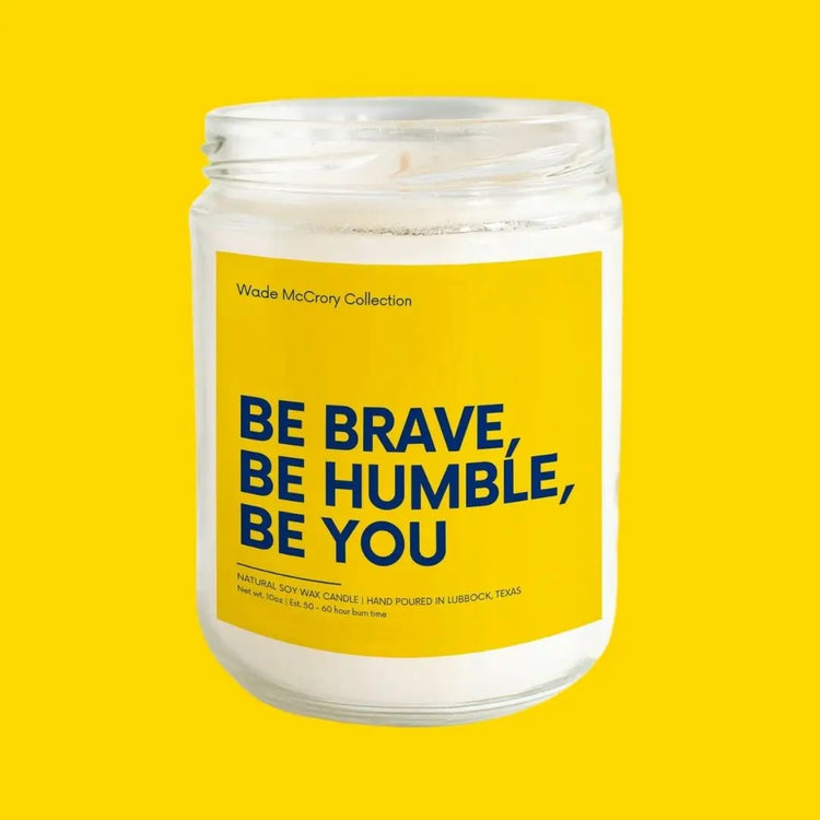 Brave & Humble Soy Candle by Wade McCrory Collection