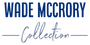 Wade McCrory Collection Blue Script Logo