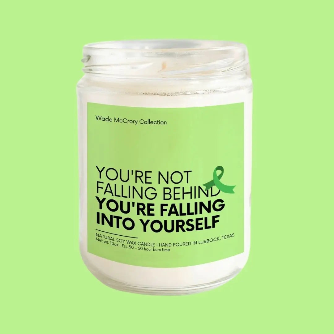 Falling Into Yourself Soy Candle - Wade McCrory Collection