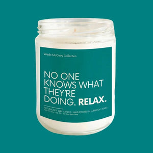No One Knows Soy Candle - Wade McCrory Collection