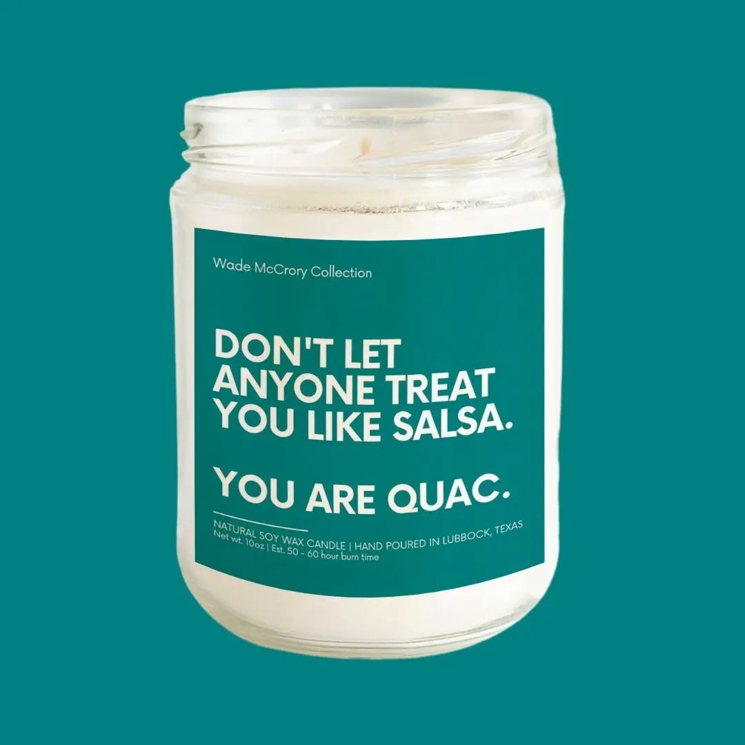 Salsa & Quac Soy Candle - Wade McCrory Collection