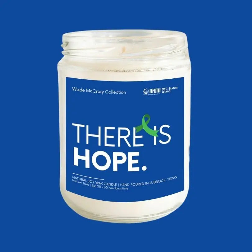 There is Hope Soy Candle - Wade McCrory Collection