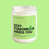 Tomorrow Needs You Soy Candle - Wade McCrory Collection